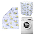 thumbnail image 3 of Miangastore Waterproof Washing Machine Cover Polyester Satin Cloth 1Set 22.8x24.8x33.5in, 3 of 8