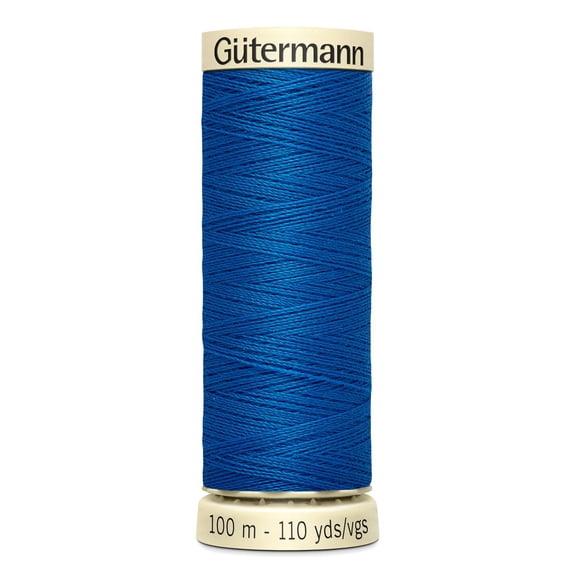 Gutermann Sew-All Polyester Electric Blue Thread, 110 Yd.