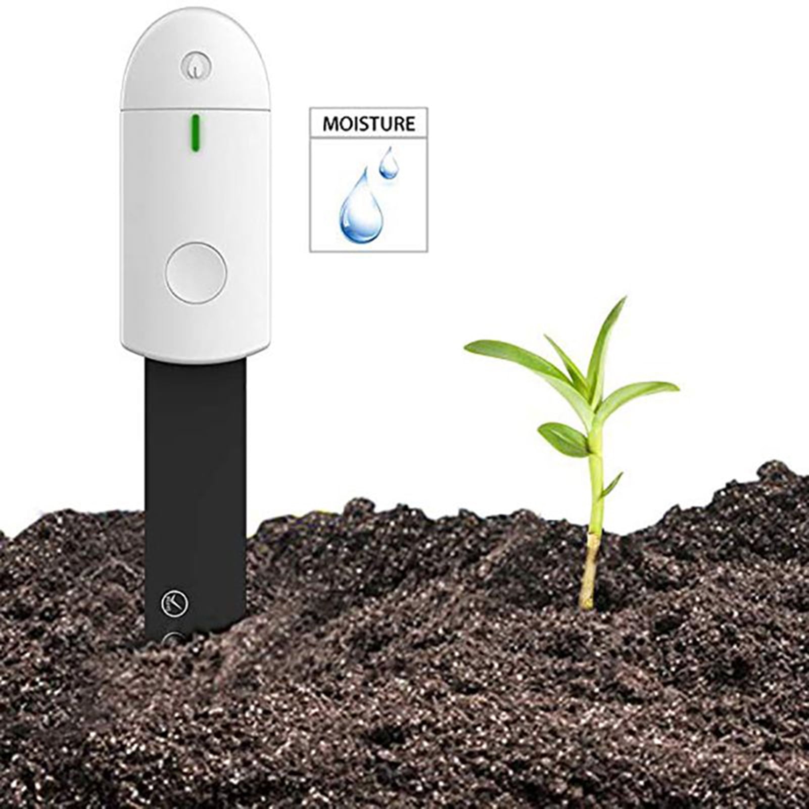 Hygrometer Moisture Sensor Soil Tester No Battery Needed 2pcs Soil Moisture Sensor Meter with 3pcs Gardening Tools for Garden Farm Soil Moisture Meter Kit Plant Water Meter Indoor & Outdoor