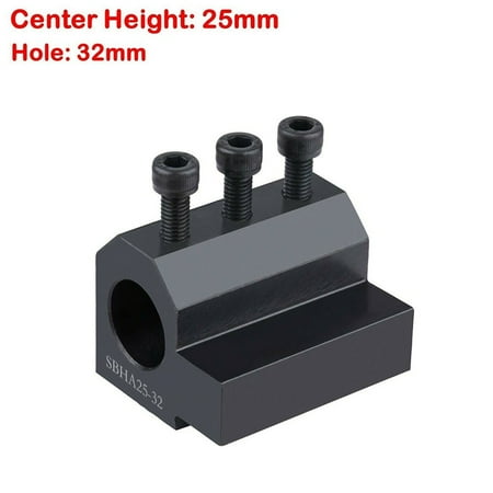 

Beisidaer Quick Change 20mm 25mm 32mm 40mm SBHA Straight Shank Tool Post Holder Lathe CNC