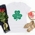 thumbnail image 4 of Kayannuo Blouses pour Femmes en Solde T-Shirts à Manches Courtes pour Femmes Mode de la Saint-Patrick Col Rond Imprimé T-shirt Décontracté Ample, 4 of 4