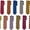 Gold Black, variant on Jacob Alexander Boys' Prep College Stripe Woven Regular Self-Tie Neck Tie - Red Navy