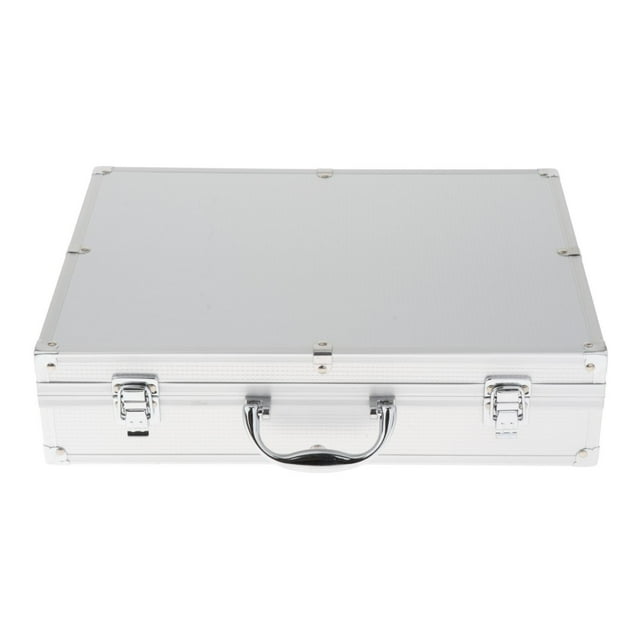 Mic Bag Hard Case with Sponge Mic Box Aluminum Mic Storage Mic Carrying Case for Argent holding 4