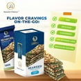 thumbnail image 4 of AMAZIN CHOICES Seaweed Crunch with Almonds & Nuts Classic Flavor – Healthy Vegan Snack Bars, Seaweeds Sheets, Crispy Texture, Nutty Taste, and On-the-Go Energy Snacks - 114g (6 Bars), 4 of 7