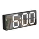 thumbnail image 2 of Reloj despertador digital LED con alarma, reloj electrónico con espejo, fecha, hora y temperatura, pantalla giratoria y control de sonido, función de despertador., 2 of 8