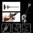 thumbnail image 4 of Aluminum Alloy Fishing Hook Remover Extractor with Stainless Steel Fish, 4 of 10