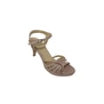 thumbnail image 1 of SANDALIAS TACONES VESTIR LEON DAMA MUJER GLITTER PIKE ROSA CUARZO 222118 LEON 222118, 1 of 3