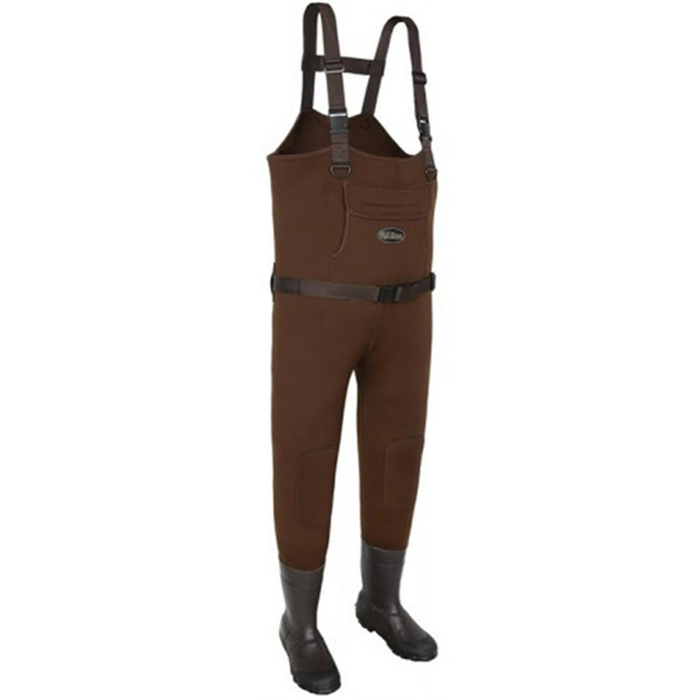 Allen 12852 Chesapeake Neoprene Bootfoot Chest Wader Brown Size 12