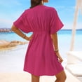 thumbnail image 5 of CAIXIA Womens Swimsuit Coverup Bathing Suit Cover Up Summer Casual Beach Dress, 5 of 8