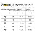 thumbnail image 6 of Moomaya Women'S Printed Square Neck Crop Top, Long Sleeves Smocked Summer Top, 6 of 8