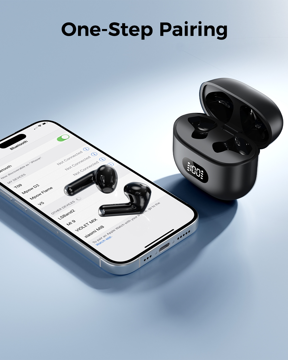 TRIGIZ Wireless Earbuds, Bluetooth 5.4, 60H Playtime, IPX7 photo 6