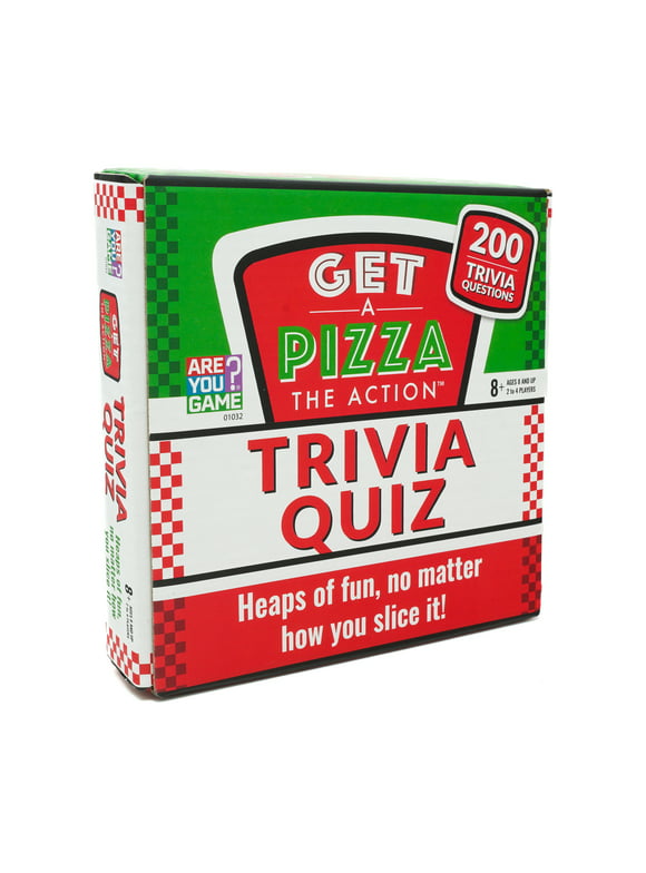 AreYouGame.com Get a Pizza the Action Trivia Quiz