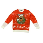 Scooby Doo Santa Hat Jacquard Ugly Christmas Sweater