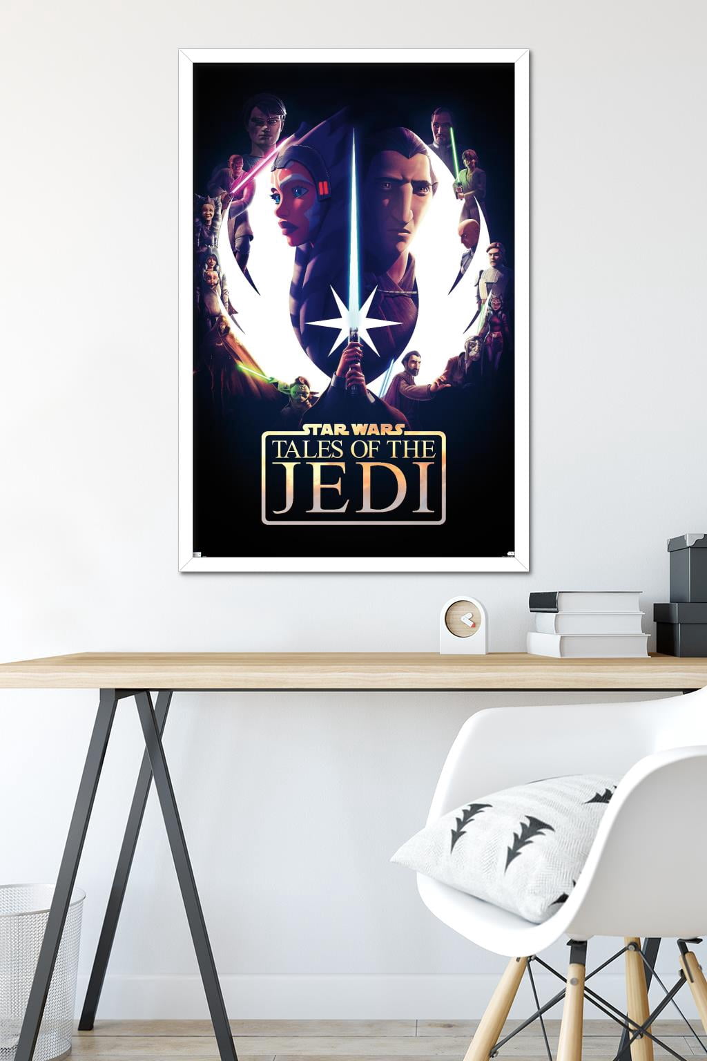 Star Wars: Tales of the Jedi - One Sheet Wall Poster, 22.375" x 34" Framed