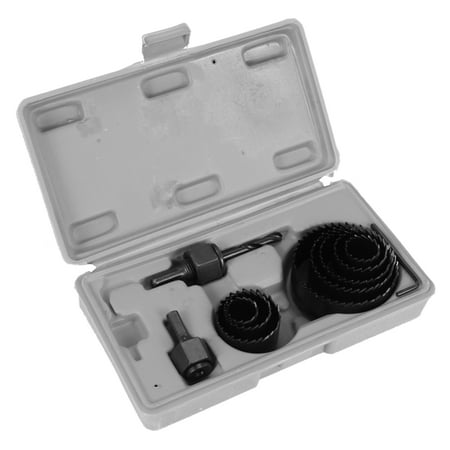 

11pcs Cutting Set Kit Drilling Tool Wood Metal Cutter 19-64mm high quality Mandrels Saws Core Drill Bits Woodworking