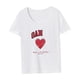 thumbnail image 4 of Camiseta de verano para mujer, ropa de calle, camisa elegante con cuello redondo para trabajo en la playa, mujer, 4 of 7