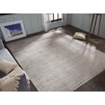 thumbnail image 2 of Kalaty Renzo Area Rug RZ-540 Silver Worn Gradient 2' 6" x 10' Rectangle, 2 of 3