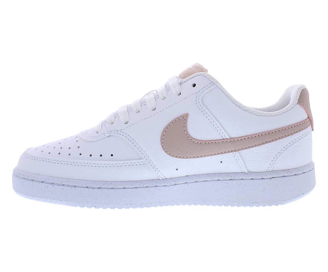 Nike Court Vision Low Next Nature Womens Shoes Size 10.5, Color: White/Pink Oxford