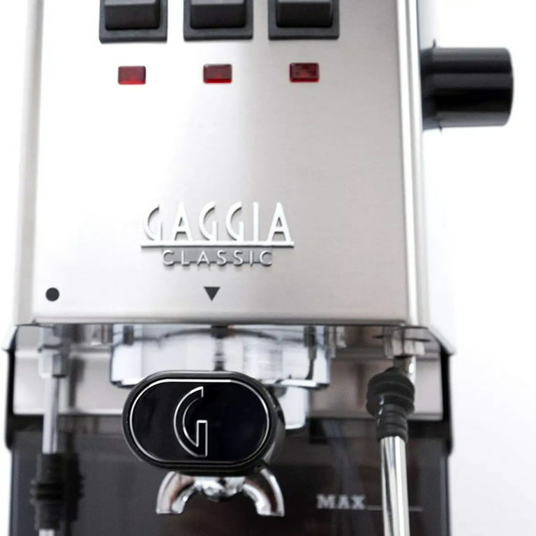 Gaggia Classic Pro in Stainless Steel Walnut