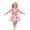 00&Pink1596, variant on Tiijoy Girls Outfits Bow Floral Sleeveless Dress with Ruffle Cardigan Jacket, Sizes 2-8