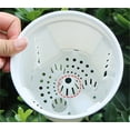 thumbnail image 5 of Self Watering Pots,Bexikou Set of 3 Plastic Planters with Drainage Holes and Deep Reservoir for Indoor Outdoor Garden Plants and Flowers, White, 5 of 8