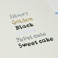 thumbnail image 5 of 26 Lettres Majuscules Minuscules Autocollants Auto-Adhésifs pour Enveloppes, 5 of 5