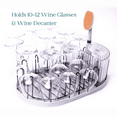 thumbnail image 3 of Winnie & Lu Airess Drying Rack Deluxe with Spristle Dishwand Set – Baby Bottle & Nipple Drying Rack, Dishwasher Safe, 3 of 9
