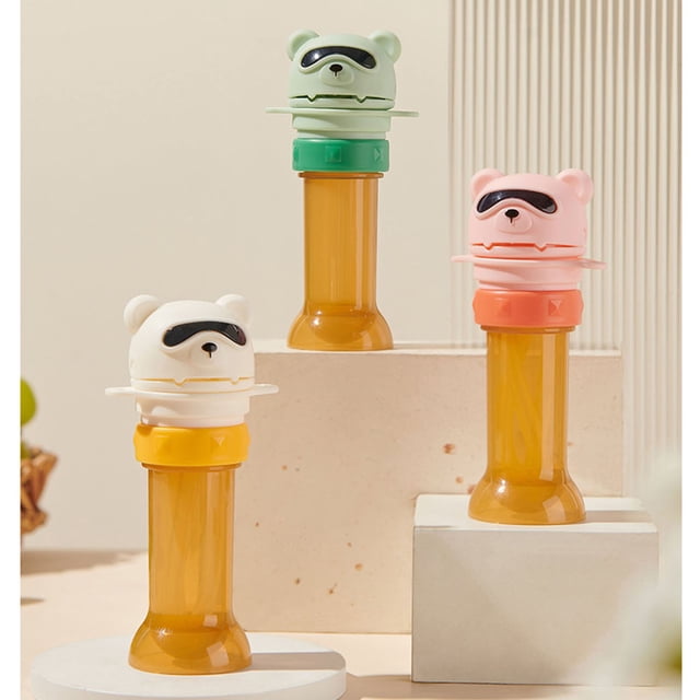 Anti-Choking Water Bottle Straw Cap, Safe Drinking Adapter With Shoulder Strap, for Child Hydration, A
