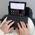 thumbnail image 2 of Étui Pliable Honérotectif compatible avec Clavier Bluetooth Rechargeable avec Stylet Cadeau de Haute Qualité, 2 of 5