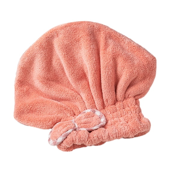 Bearachild Toalla de secado de cabello absorbente de agua para mujer, gorro de baño ajustable para niñas, gorro de ducha de estilo informal con Toallas y Paños Tipo 4