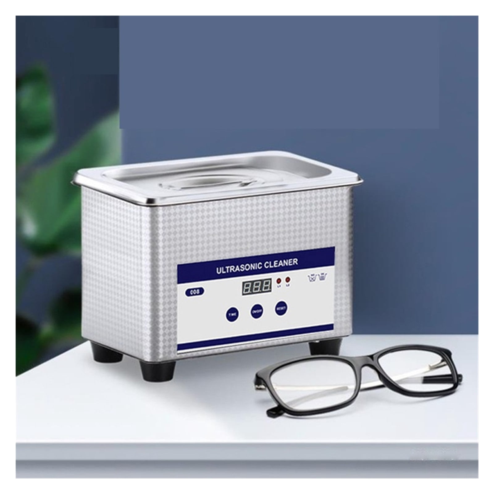 Ultrasonic Cleaner Glasses Watches Dentures High Frequency Vibration Cleaning Machine for Eyewear