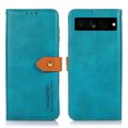 thumbnail image 2 of Feishell Wallet Case for Google Pixel 7 Pro (6.7 inch),Retro PU Leather Ultra Thin Shockproof Magnetic Buckle Folio Flip Kickstand ID Credit Card Slots Protective Phone Cover,Blue, 2 of 9