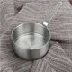 thumbnail image 5 of Yuarrent Olla de acero inoxidable para el hogar, accesorios profesionales para hornear, olla para derretir con mango largo, accesorios para utensilios de Mostrada 100ml Yuarrent HA027717-02, 5 of 6