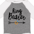 thumbnail image 4 of Inktastic Ringbearer with Arrow Boys Long Sleeve Baby Bodysuit, 4 of 5