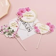 thumbnail image 3 of Bouanq 10pcs Happy Mother's Day Cake Toppers Heart Flower Cupcake Picks Cake Decoration for Birthday Mother's Day Party Favors On Clearance, 3 of 4