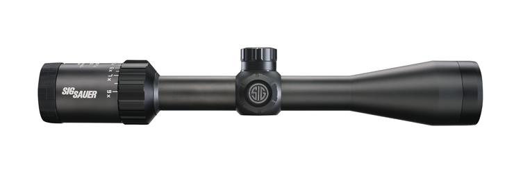 Sig Sauer WHISKEY3 3-9X40mm Riflescope, 1", SFP, BDC-1 Quadplex Reticle - Black + Lens Cleaning Pen and Cloth