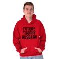 thumbnail image 5 of Future Trophy Husband Engagement Hoodie Hooded Sweatshirt Men Brisco Brands M, 5 of 6