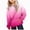 Hot Pink, variant on YIWULA Girls Hoodie Classic Colour Gradient Lined Hoodie Comfortable Soft Warm Fashionable Tie Dye Print Casual(13-14 Years,Orange)