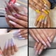 thumbnail image 4 of Puntas de uñas con curvas Puntas de uñas de ballet cuadradas largas y rectas Salón de uñas, 4 of 5