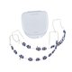 thumbnail image 2 of Decoraciones de dientes temporales con soporte de metal gancho para estudiantes con estuche con violeta, 2 of 8