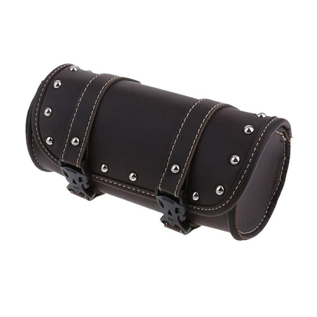 Bolsa de Almacenamiento de Equitación para de Herramientas para Parabrisas Universal - Marron Marron oscuro shamjiam Kit de herramienta de la motocicleta