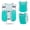 Sky blue, variant on Lightweight Running Vest with Phone Pocket Outdoor Hiking Cycling Backpack Water Bottle Holder
