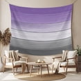 thumbnail image 2 of Purple Gray Large Tapestry for Bedroom Wall Hanging Tapestry,Vintage Rustic Abstract Striped Wooden Grain Ceiling Backdrop Tapestries Poster Blanket Wall Decor for Teens Room Living Room 85" x 90", 2 of 8