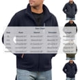 thumbnail image 3 of vdgthytj Jackets for Men Fleece Lined Long Sleeve Full Zip Stand Collar Elastic Cuffs Fall Winter Warm Thick Casual Outwear with Pockets(XX-Large,Black), 3 of 9