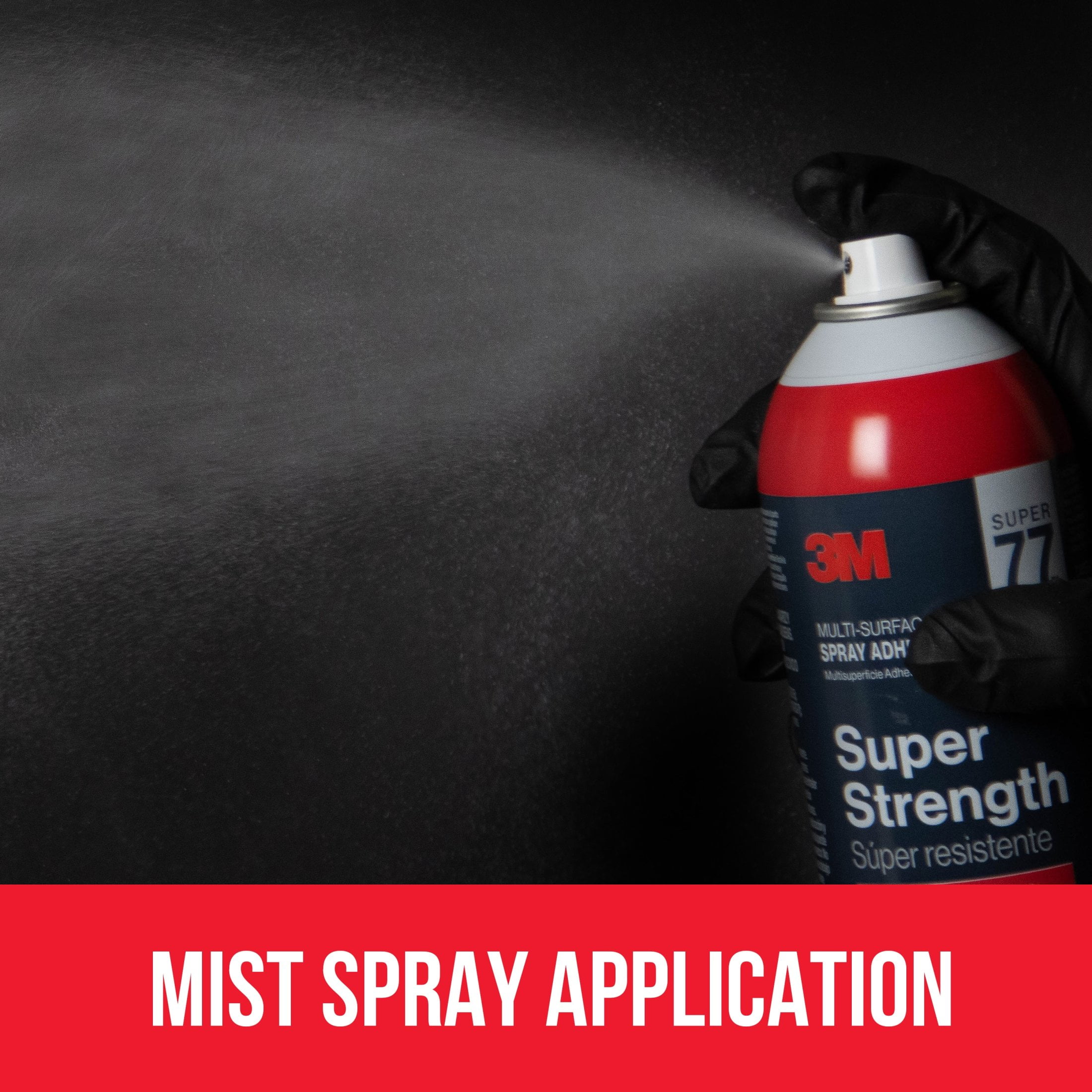 (6 pack) 3M Super 77 Multi-Surface Spray Adhesive, Glue, Fabrics, Crafts, 14.1 oz