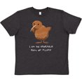 thumbnail image 3 of Inktastic I Am an Adorable Ball of Fluff- Cute Kiwi Bird Youth T-Shirt, 3 of 5