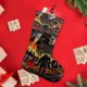 thumbnail image 4 of Película de Terror Michael Myers Tema: Calcetines de Navidad, fino lino blanco para colgar en escaleras y chimenea, decoración navideña para el hogar, regalo de Navidad.54cm×38cm, 4 of 5