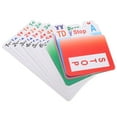 thumbnail image 1 of 1 Ensemble de Cartes de Jeu de Pont en Plastique avec Cartes de Score pour Jeu de Société Intérieur Portable et Réutilisable Cartes de Jeu de Pont en Plastique, 1 of 6