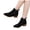 Black, variant on Fnooota Women's Ankle Booties, Side Zipper Non Slip Block Heel Fashion Fall Winter Shoes Beige Size 9