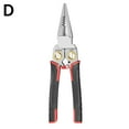 thumbnail image 5 of 8 in 1 Wire Stripper with Voltage Tester, Wire Tester Electrical Tool, Multi-function Electric Wire Stripping Tool for Cutting and Pulling Pliers, Electrician Repair Tool, 5 of 9